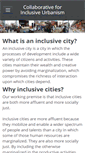 Mobile Screenshot of inclusiveurbanism.org